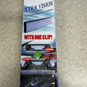 Panoramic Rearview Mirror - Black